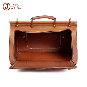 Joyir-Bolso de viaje de cuero auténtico, bandolera resistente al agua de 20-35L para mujeres y hombres, viajes de ocio - Product Image 4