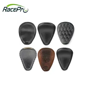 Racepro Custom Groothandel Lederen Kussen Motorfiets Seat Voor Harley Chopper Bobber Sportster