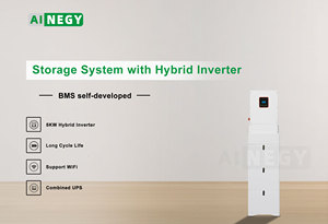 AINEGY All in One <b>Energy</b> <b>Storage</b> <b>System</b> 10KWH+5KW 5KWh+5KW Hybrid Solar Plug and Play for Home - Product Image 5