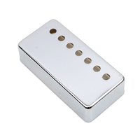 Kuningan 7 Lubang 7 Tali Pickup Penutup Humbucker 80*39Mm Jarak Tiang 58/62Mm untuk Gitar Listrik LP