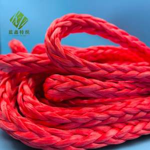 Cordon de <span class=keywords><strong>treuil</strong></span> synthétique LANXIN en UHMWPE <span class=keywords><strong>Dyneema</strong></span>, haute résistance, résistant à l'abrasion, résistant aux UV, anti-coupure, léger, tressé - Product Image 1