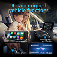 Dongle sans fil 2-en-1 CarPlay et Android Auto Plug & Play, WiFi 4, BT4.2, design discret pour système multimédia automobile – Prix usine