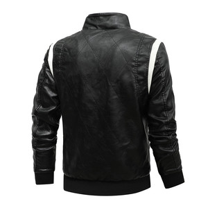 OEM-<span class=keywords><strong>chaqueta</strong></span> con capucha de escorpión para <span class=keywords><strong>hombre</strong></span>, <span class=keywords><strong>chaqueta</strong></span> con bordado de escorpión, ajustada, de <span class=keywords><strong>cuero</strong></span>, para Otoño e <span class=keywords><strong>Invierno</strong></span> - Product Image 5