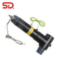 Connecteur arrière européen coudé à rupture de charge 12/24KV /630a câble avant blindé détachable en caoutchouc EPDM isolé avec broches RCA 5P
