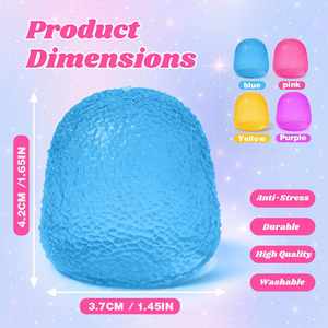 Giant <b>Gummy</b> <b>Bear</b> Squishy Toy: a Playful Sensory Fidget for Stress Relief Soft Sugar-Filled <b>Bear</b> Squeeze Toy - Product Image 2