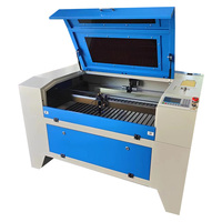 Machine de gravure laser CO2 de bureau SHANDONG JM 6090, machine de découpe laser CO2 pour le bois