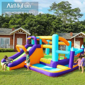 2023 AirMyFun 인기 판매 팽창 식 슬라이드 아이 장난감 판매를위한 수영장과 풍선 슬라이드