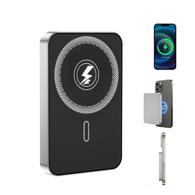 5000 10000mah Wireless PowerBank 20W Type-c Fast Charger Magnetic Battery 10000 Mah for iPhone Custom logo Power Banks 5000mah