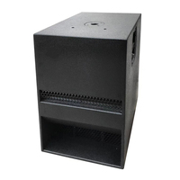 YINBOEAR Y-1500 Subwoofer de sonorisation professionnel 18 pouces, 1100W, aimant néodyme, étanche, à poser au sol, basses profondes, 400W