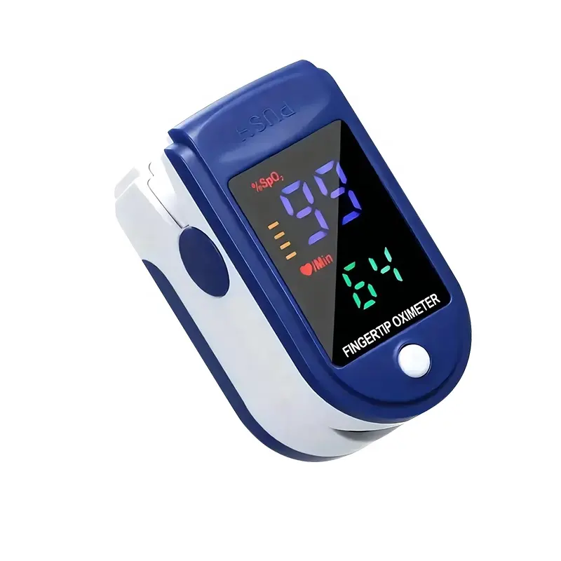Portable Fingertip Handheld Pulse Oximeter for Kids Adults Blood Oxygen Saturation Digital Oximeter Finger Monitor for Home Use