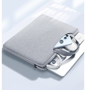 Housse universelle fine pour ordinateur portable multi-appareils avec poignée, pour ordinateurs portables 14-15 pouces, idéale pour les voyages et les tablettes iPad - Product Image 1