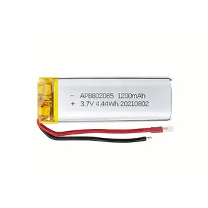 802065 1000mAh polymer lithium battery 3.7V car mood light RGB desktop light