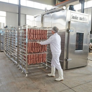 Machine à fumer automatique pour saucisses en acier inoxydable 304 de haute efficacité industrielle certifiée CE - Product Image 3
