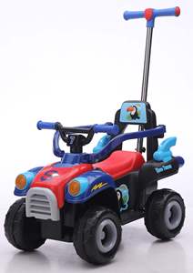 <span class=keywords><strong>Quad</strong></span> électrique rose pour filles, 4 roues, à batterie, avec grandes roues et pédales, musique/lumières, en plastique – Vente en gros - Product Image 2