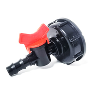 IBC S60 * 6 adaptateur pagode Interface vanne droite connecteur de réservoir d'eau 3/4 ''1/2'' irrigation de jardin pour serre