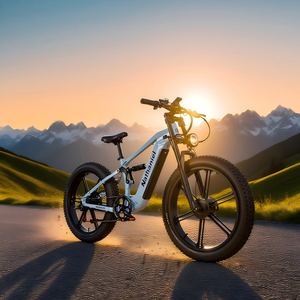 จักรยานไฟฟ้า Nathaniel รุ่น Electric Mountain Bike ขนาด 26 นิ้ว 500 วัตต์ ระบบขับเคลื่อนกลาง ระบบกันสะเทือนคู่ เกียร์ 21 สปีด เบรกดิสก์ไฮดรอลิก สำหรับผู้ใหญ่ - Product Image 2
