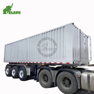 40t 50t 60ton 3 Axle 4 Axle Side Wall Cargo Enclosed <strong>Box</strong> Steel Semi <strong>Trailer</strong> with Heavy Duty Suspension <strong>for</strong> <strong>Sale</strong> - Product Image 5