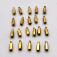 Fasteners Single-Ended Inner and Outer Teeth Hollow Hexagonal Copper Studs
