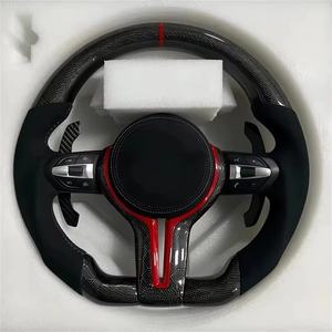 Volante completo de fibra de carbono de gamuza LED mejorado para <span class=keywords><strong>BMW</strong></span> X3 X4 X5 F10 F20 F30 F11 F44 F13 F15 F85 M6 - Product Image 2