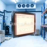 Nouvelle tablette industrielle murale de 15 pouces avec écran tactile capacitif, étanche IP65, luminosité ultra-élevée de 1500 nits, couleur vert armée