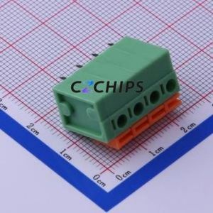 KF142V-5.08-4P Spring Terminal Block Through hole Component (THT),P=5.08mm Connector 5.08mm 4P 4 15A - Product Image 2