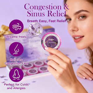 Tablettes d'aromathérapie à la lavande pour douche, pour une ambiance fraîche, pour hôtels, salles de <span class=keywords><strong>bain</strong></span> et usage domestique, conditionnement en vrac, en forme de bloc, pour le commerce international - Product Image 4