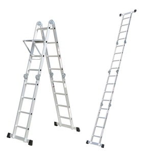 Échelle multifonctionnelle <span class=keywords><strong>pliable</strong></span> en aluminium fabriquée en usine - Product Image 1