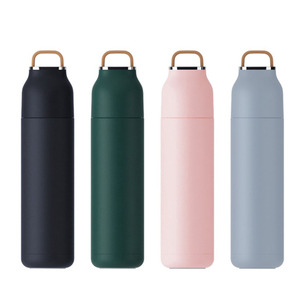 Termo de acero inoxidable de 500ml para acampada, frascos de vacío portátiles de doble pared, tazas deportivas de gran capacidad, venta al por mayor - Product Image 1