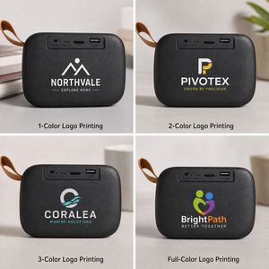 Wholesale Oem Fabric Wireless With Personalized Design Custom Logo Bt Portable <b>Speaker</b> for Business Event Promo Gift - Product Image 4