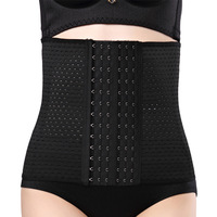 Body gainant abdominal respirant et sans couture avec six rangées de crochets pour le contrôle du ventre post-partum et l'amincissement de la taille