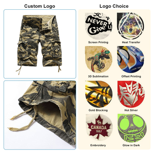 Pantalones Cortos Cargo Formales de la Mejor Calidad para Hombre y Mujer, Tela de Lana Peinada, Servicio OEM, Hechos a Medida, Precio Económico - Product Image 3