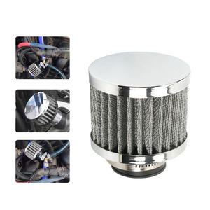 Air Filter 35mm Black And Silver For Retrofit Upgrade With <b>Clamp</b> Included - Product Image 5