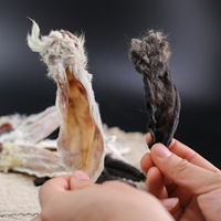 Usine OEM ODM, vente en gros de friandises sèches pour chiens, friandises pour chiens à base d'oreilles de lapin séchées à l'air sans additifs, nettoyage des dents, récompenses d'entraînement pour chiens