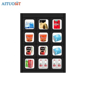 Thông minh mini bán hàng tự động Locker 12 Cửa cho bán đồ ăn nhẹ/Đồ uống/thực phẩm/Đồ chơi thông minh mini Máy bán hàng tự động - Product Image 2