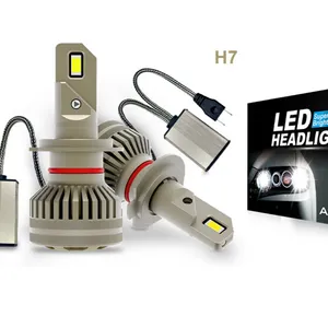 High Power 100W 36000LM 12V 24V H7 Car LED Bulbs with Error-Free Canbus H16 H15 9005 HB3 9006 H4 H1 H11 Led Headlight