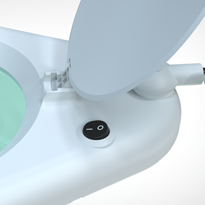 Lampada da Laboratorio Dentale con Lente d'Ingrandimento Illuminata a LED da Tavolo, Fornitura Diretta dalla Fabbrica - Product Image 6