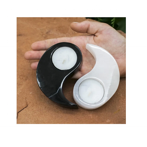 Portavelas de luz de té Yin y Yang de alta calidad para decoración del hogar Logotipo personalizable para Pascua - Product Image 3