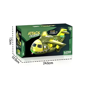 Avión <span class=keywords><strong>de</strong></span> Juguete con Luces y Sonidos, Ruedas Móviles, Función Bump and Go, Avión <span class=keywords><strong>de</strong></span> <span class=keywords><strong>Ataque</strong></span> <span class=keywords><strong>Militar</strong></span> para Niños, Precio al por Mayor - Product Image 6
