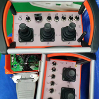 Control remoto con joystick para bombas de hormigón HBC Radiomatic 735 Putzmeister KCP de alta calidad OEM, exportado de Hunan, China