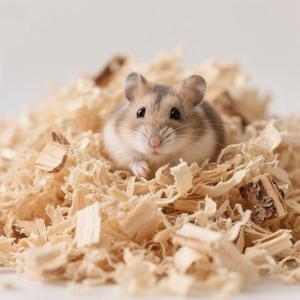 Copeaux de bois de bouleau argenté de petit pin écologique Excellente literie d'absorption d'eau Litière pour chat pour hamsters - Product Image 4