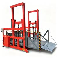 Rampe de quai mobile hydraulique pour le chargement de conteneurs, plateforme de chargement et de déchargement mobile électrique