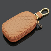Mini sac porte-clés en cuir multifonction de marque automobile