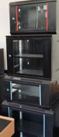 Zoyue Bower 6U Armoire serveur de centre de données sur pied 19 pouces avec porte en maille/verre 530*300*400 mm Mini armoire Noir/Blanc en stock