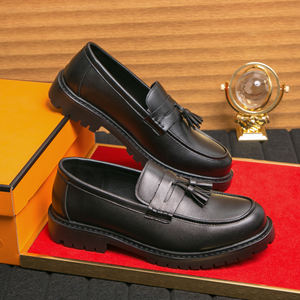 Zapatos de Vestir Transpirables y Cómodos de Nuevo Diseño en Oferta, Mocasines Gruesos de Moda con Borlas de Alta Calidad para Hombre - Product Image 5