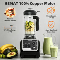 Mixeur Commercial 2L Haute Performance pour Légumes, Viandes, Sauces et Jus – Blender Professionnel Robuste à Grande Vitesse