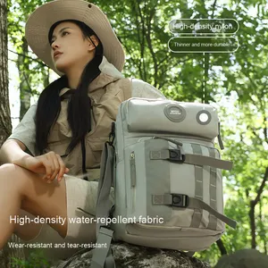 2025 New Model Travel <b>Backpack</b> Lightweight Nylon Double Shoulder Bag Women Men Students Stylish Outdoor Hiking <b>School</b> Bags - Product Image 6