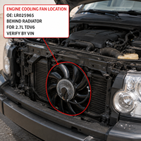Ventilateur de refroidissement électronique à viscosité réglable de haute qualité LR025965 pour Discovery 3 4 Range Rover Sport 2.7 TDV6
