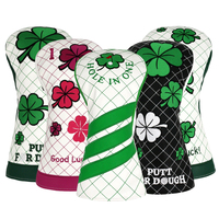 Fundas Personalizadas para Palos de Golf con Logotipo Bordado en 3D, Impermeables, de PU, Magnéticas