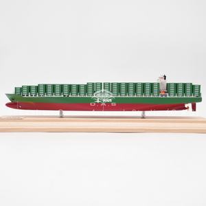 Modèle de <span class=keywords><strong>bateau</strong></span> à l'échelle fait à la main par l'usine O.A.S, échelle 1:1000, modèle de navire de HAUTE QUALITÉ, modèle de navire porte-conteneurs DUQS personnalisé de 35 cm - Product Image 4