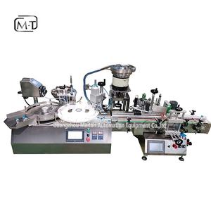 2 en 1 Monoblock 3ml Agua Líquido Antibiótico Tapón de llenado Máquina de prensado - Product Image 2